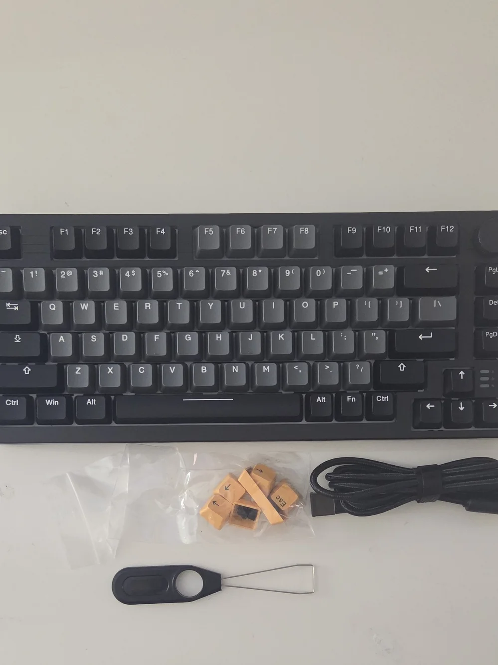 ARZOPA K81 Wired Mechanical Keyboard Black QWERTY English Compact